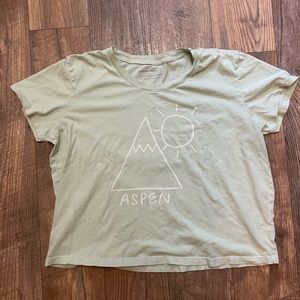 Outdoor Voices ASPEN Tee 💚